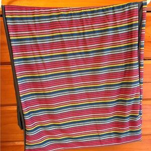 Striped Multi-Color Infinity Scarf